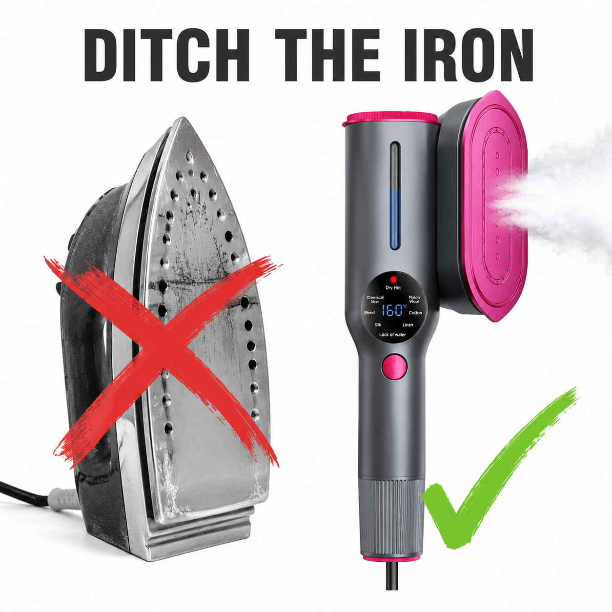 Cordless Handheld Steamer