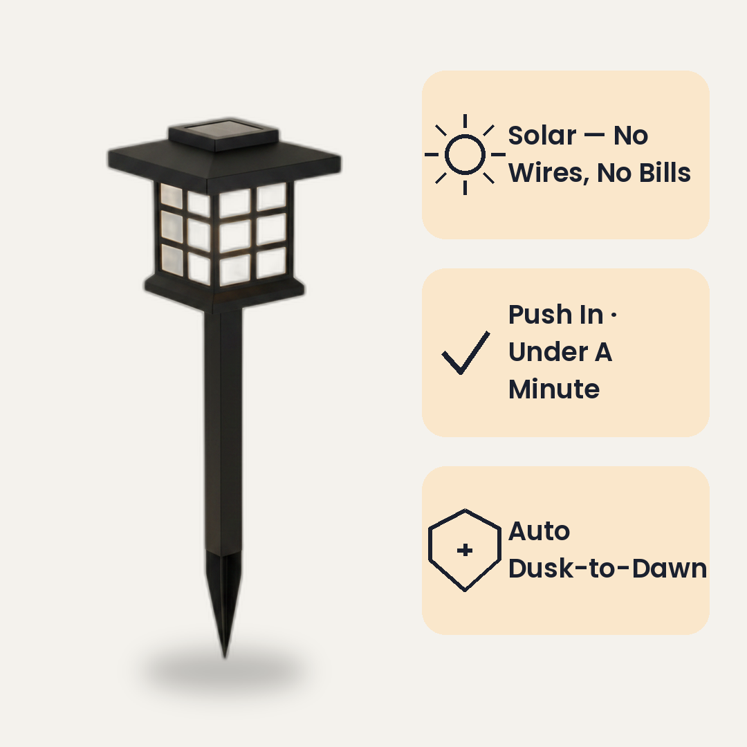 Solar path lights gallery 1