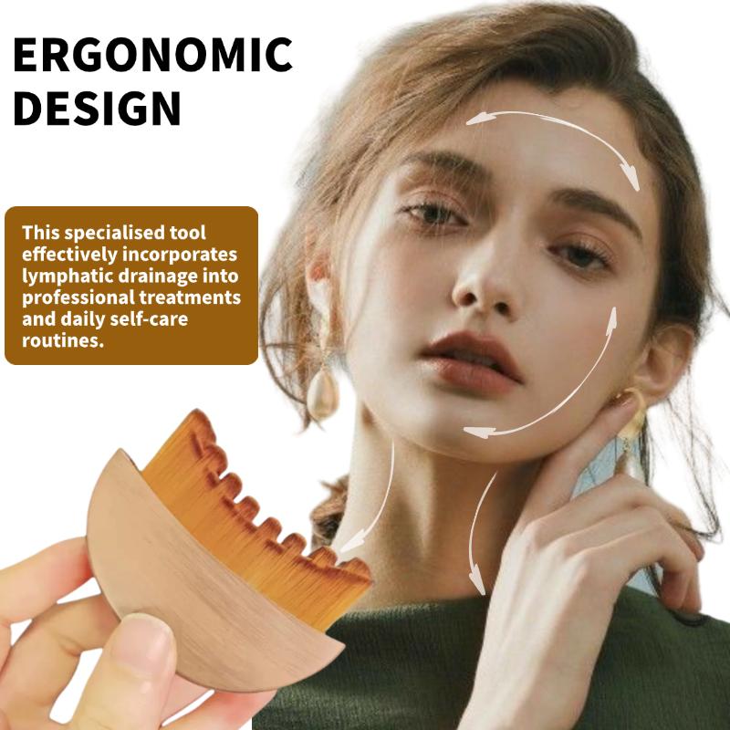Dry Lymphatic Facial Massage Brush