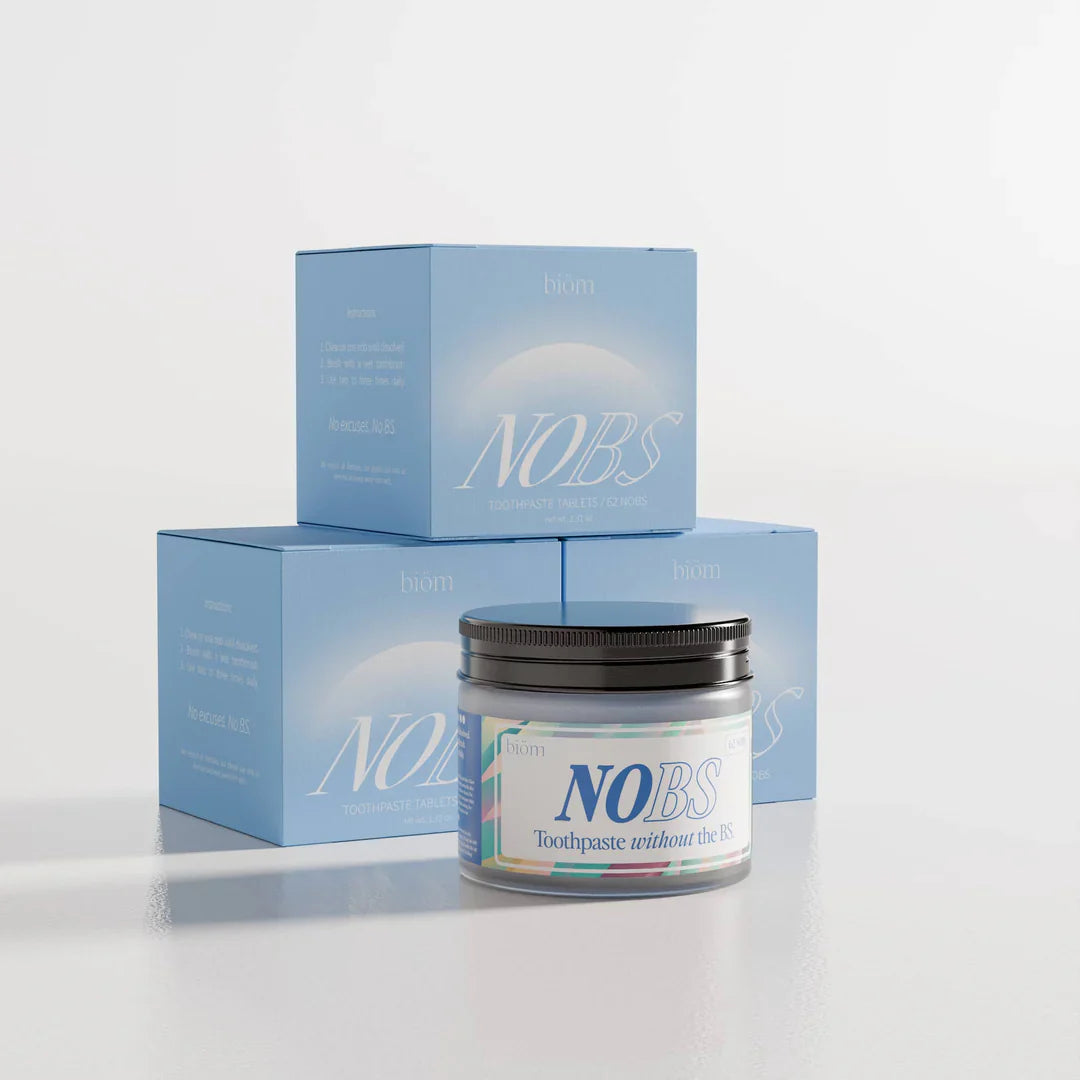 Natural toothpaste tablets