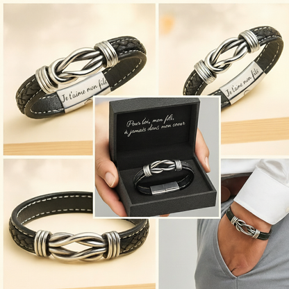 Leather bracelet