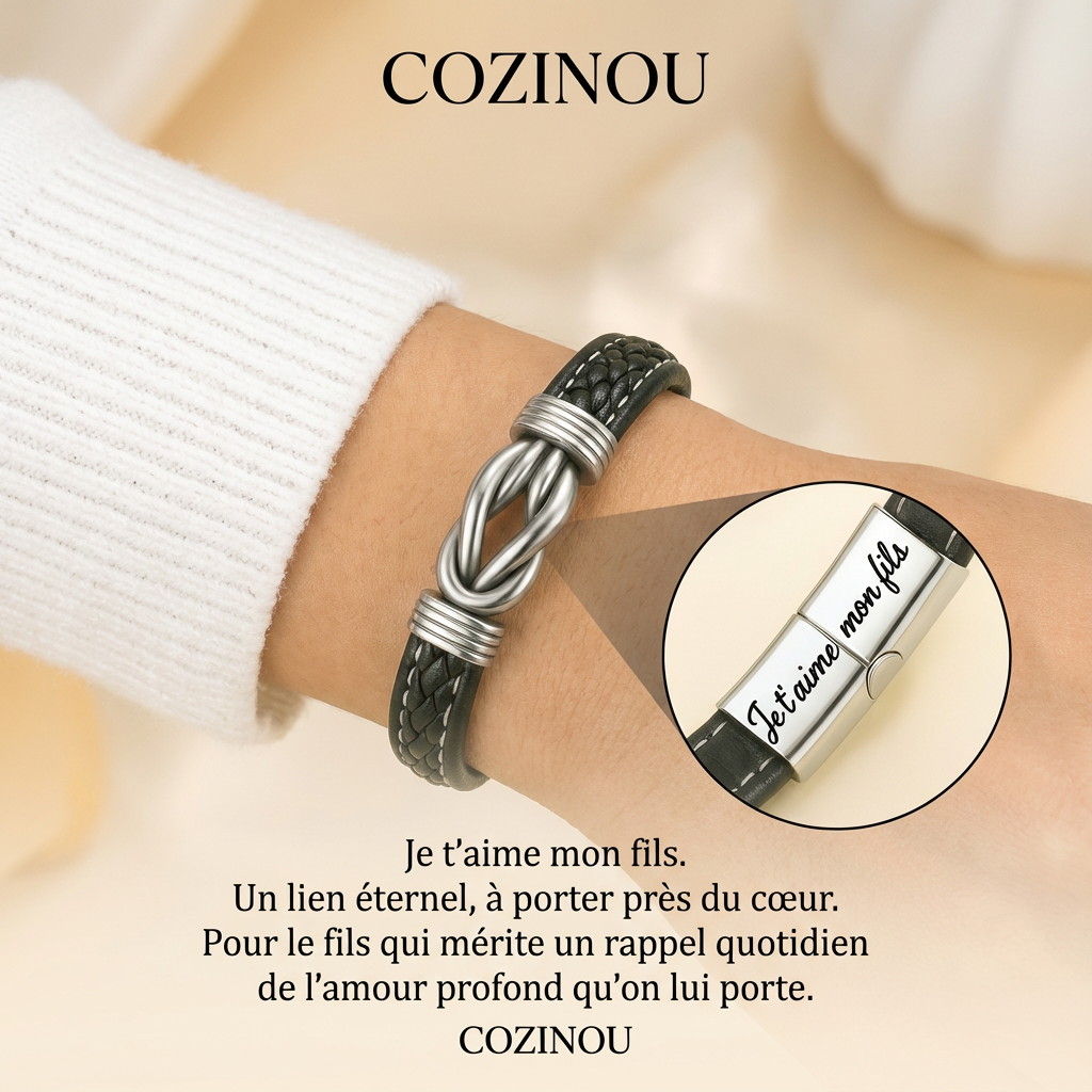 Leather bracelet