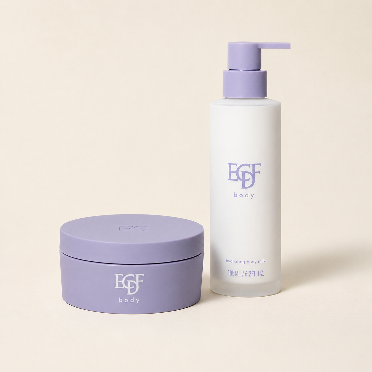 ECDF Hydrating Body Duo — Rich Cream + Lightweight Body Milk