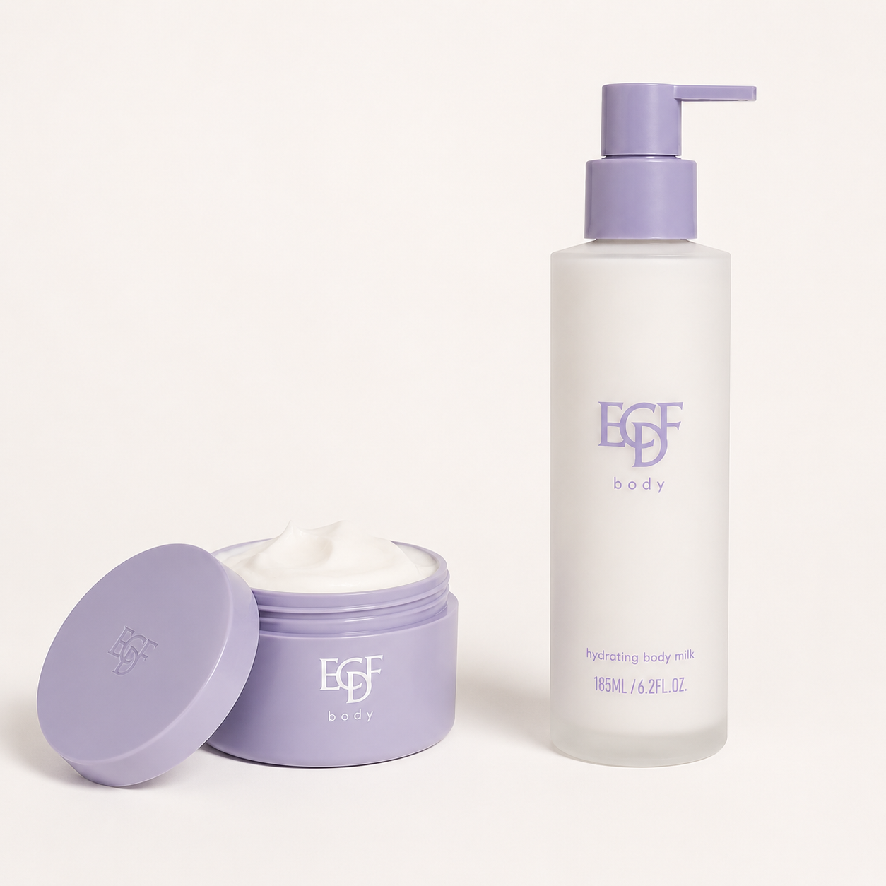 ECDF Hydrating Body Duo — Rich Cream + Lightweight Body Milk