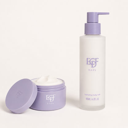 ECDF Hydrating Body Duo — Rich Cream + Lightweight Body Milk
