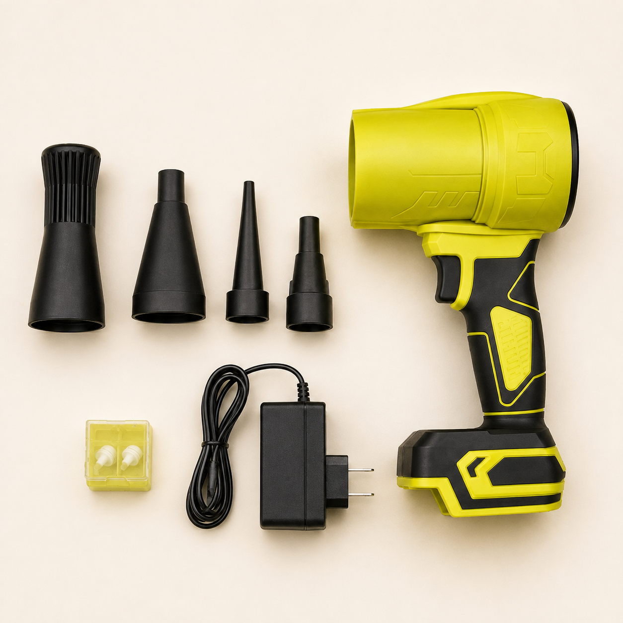 ECDF Cordless Turbo Blower — 21V Handheld Air Jet