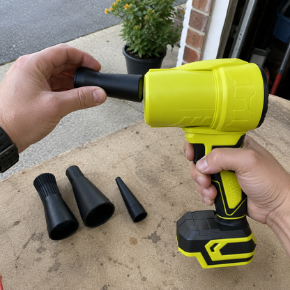 ECDF Cordless Turbo Blower — 21V Handheld Air Jet