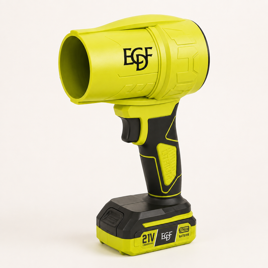 ECDF Cordless Turbo Blower — 21V Handheld Air Jet