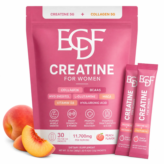 Creatine + Collagen for Women — Peach, 30 Packets