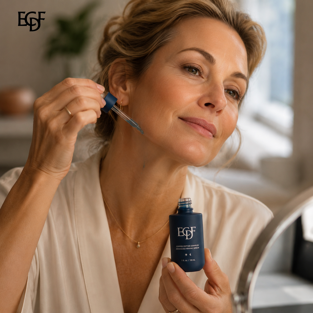 Firmer, lifted skin with the serum