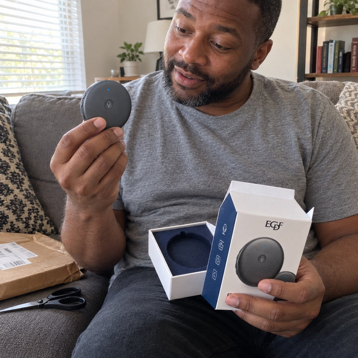 Unboxing the ECDF translator on the couch