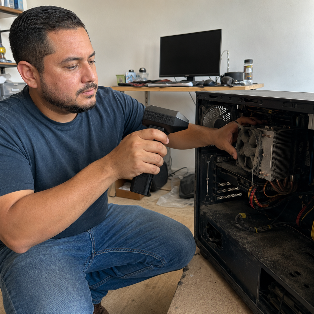 Cordless Mini Turbo Fan