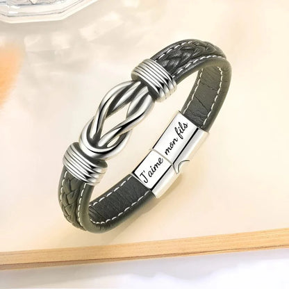 Leather bracelet