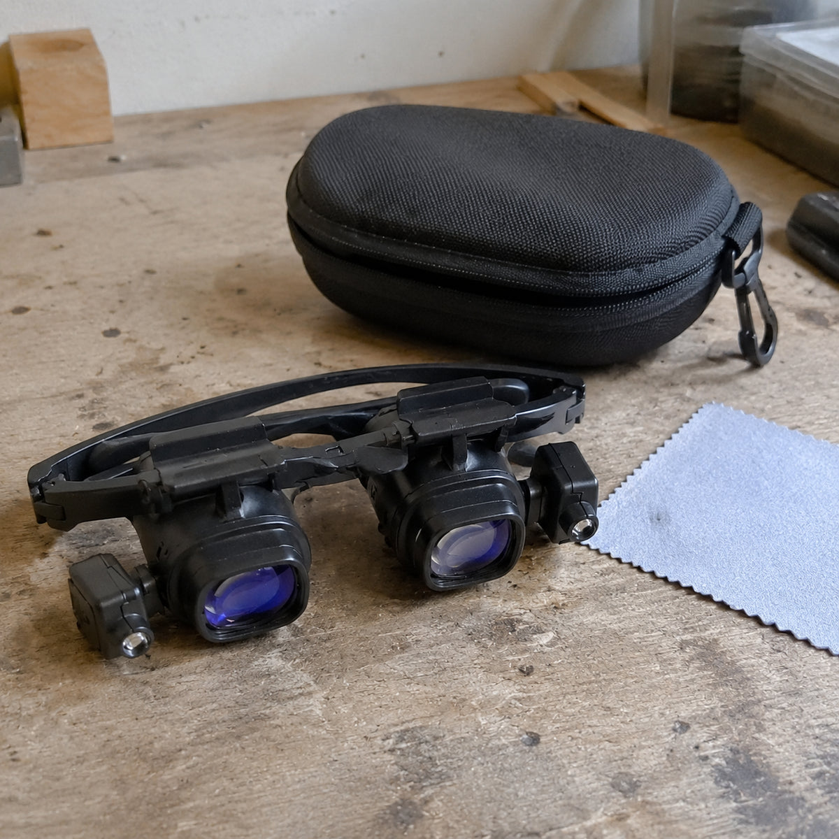 Head-Worn LED Magnifier