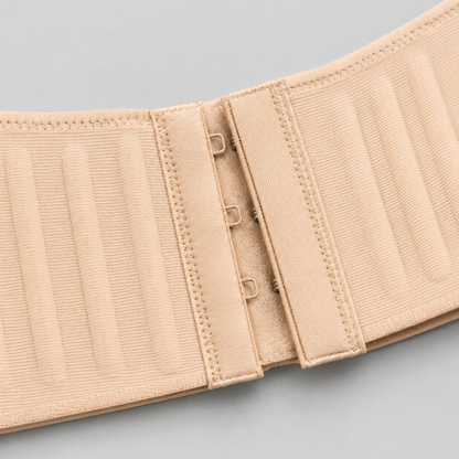 ECDF Front-Closure Posture Bra — Wireless, Wide-Strap Daily Support