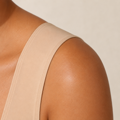 ECDF Front-Closure Posture Bra — Wireless, Wide-Strap Daily Support