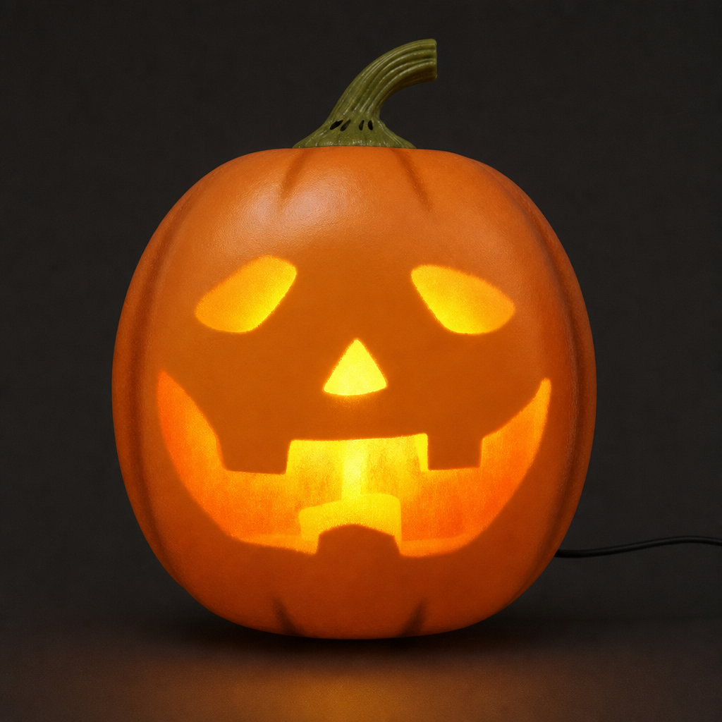 ECDF Animated Talking & Singing Pumpkin — 12-Inch Plug-In