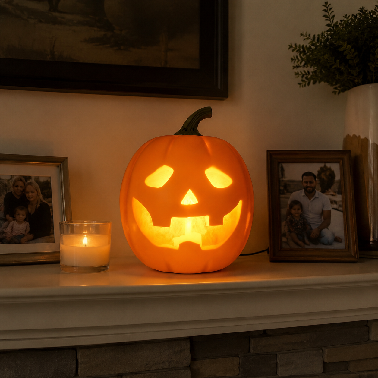 ECDF Animated Talking & Singing Pumpkin — 12-Inch Plug-In