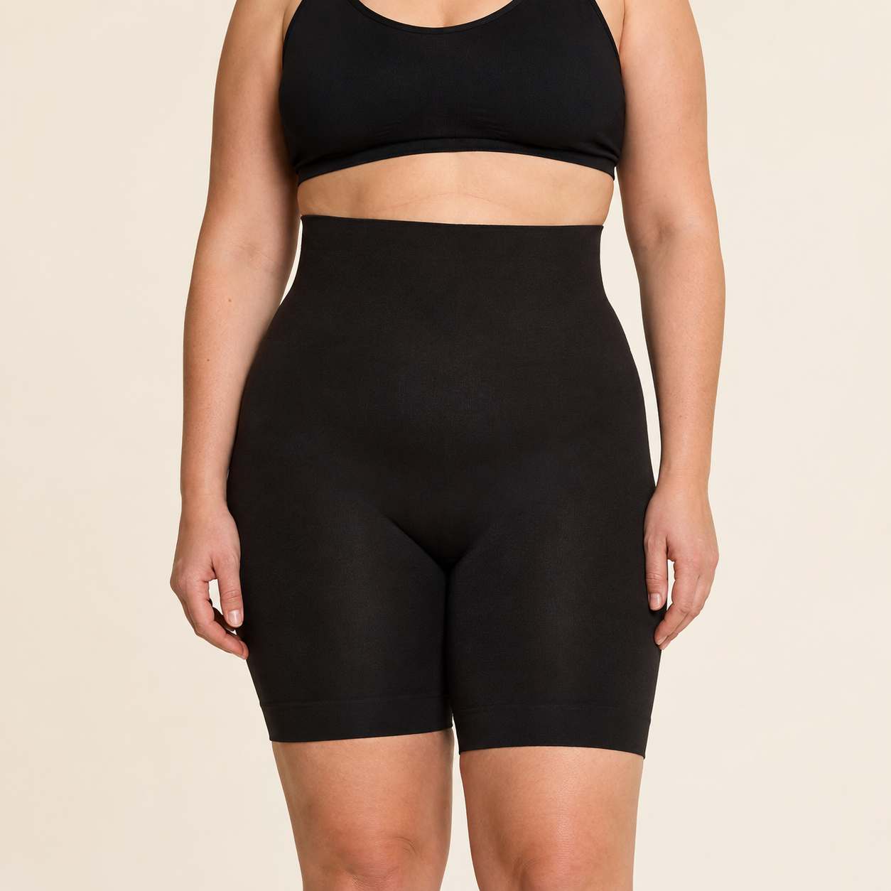 ECDF Anti-Gravity Shaping Shorts — 2-Pack, Black & Brown