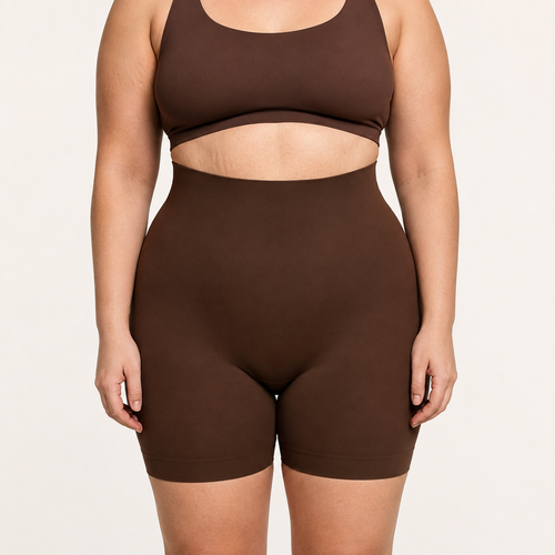 ECDF Anti-Gravity Shaping Shorts — 2-Pack, Black & Brown