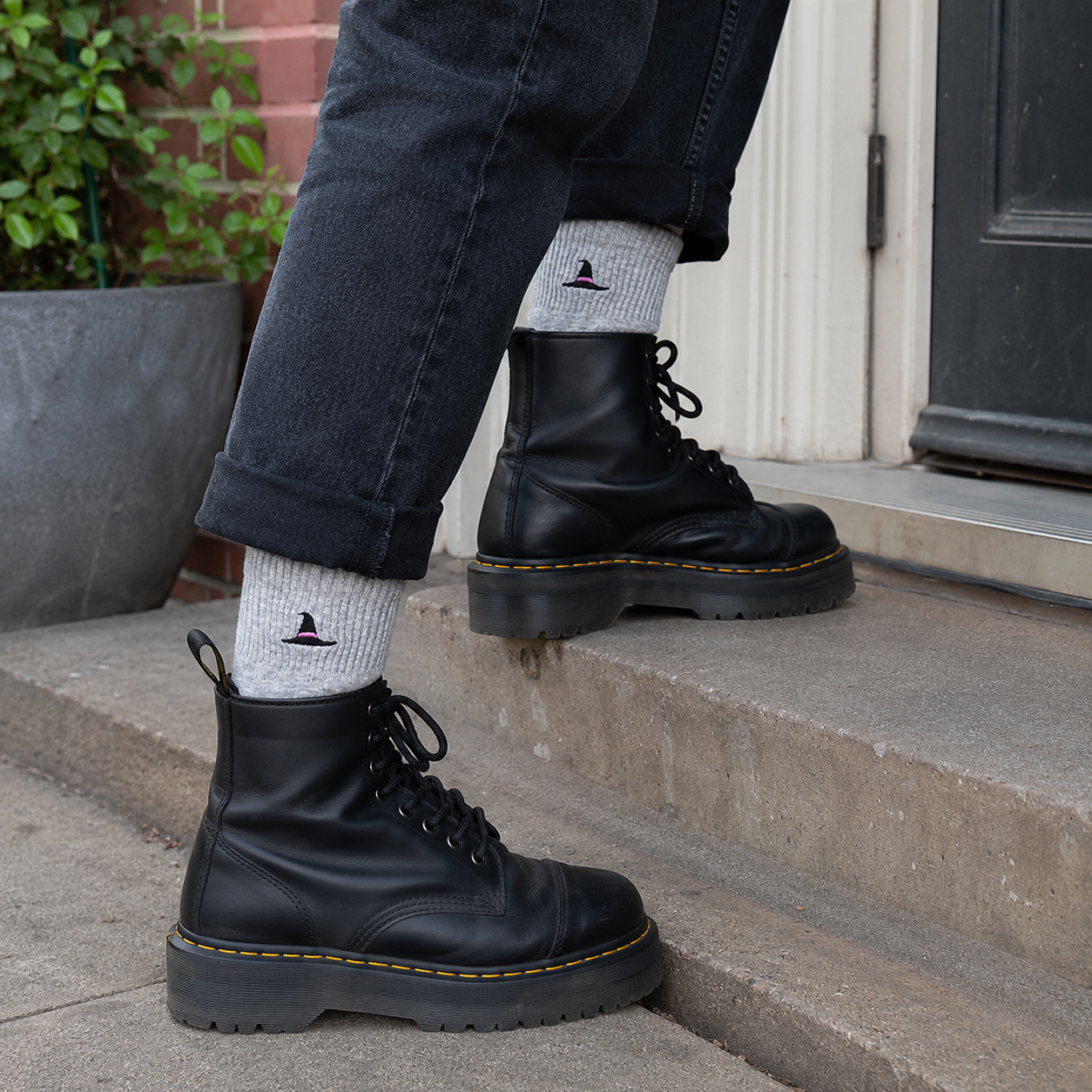 ECDF Halloween Crew Socks — 5-Pair Gift Box