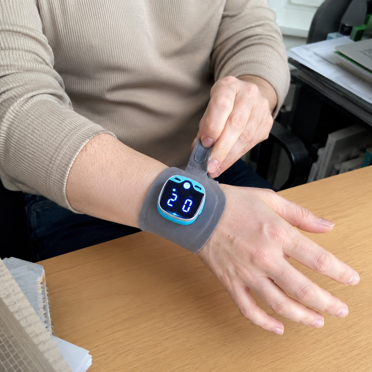 ECDF Electric Hand & Wrist Massager with Heat