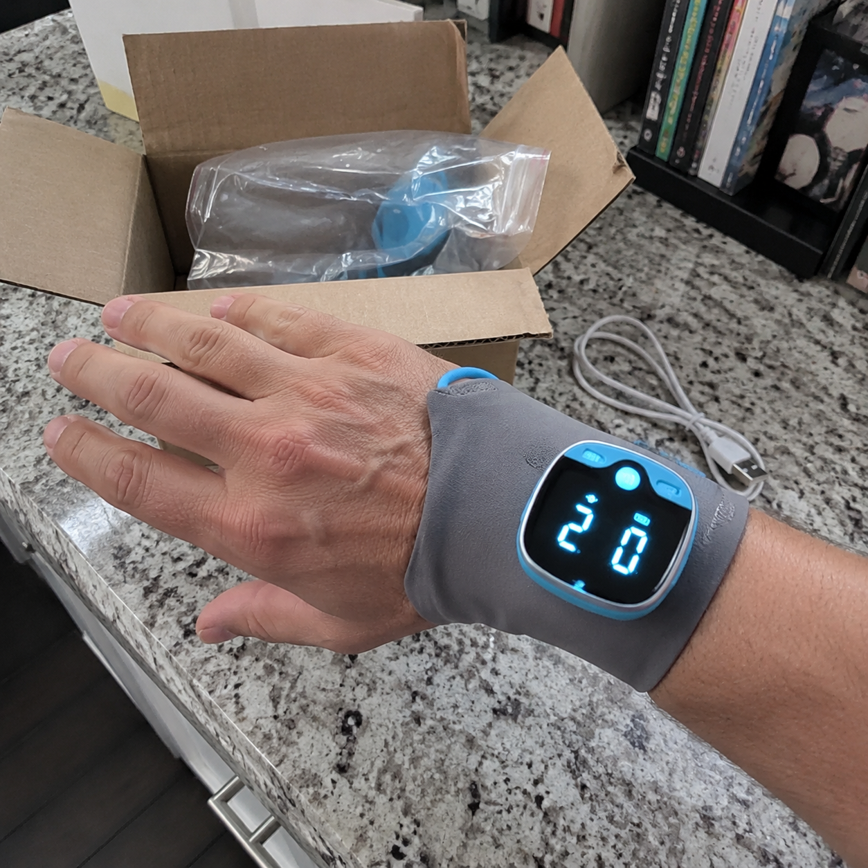 ECDF Electric Hand & Wrist Massager with Heat