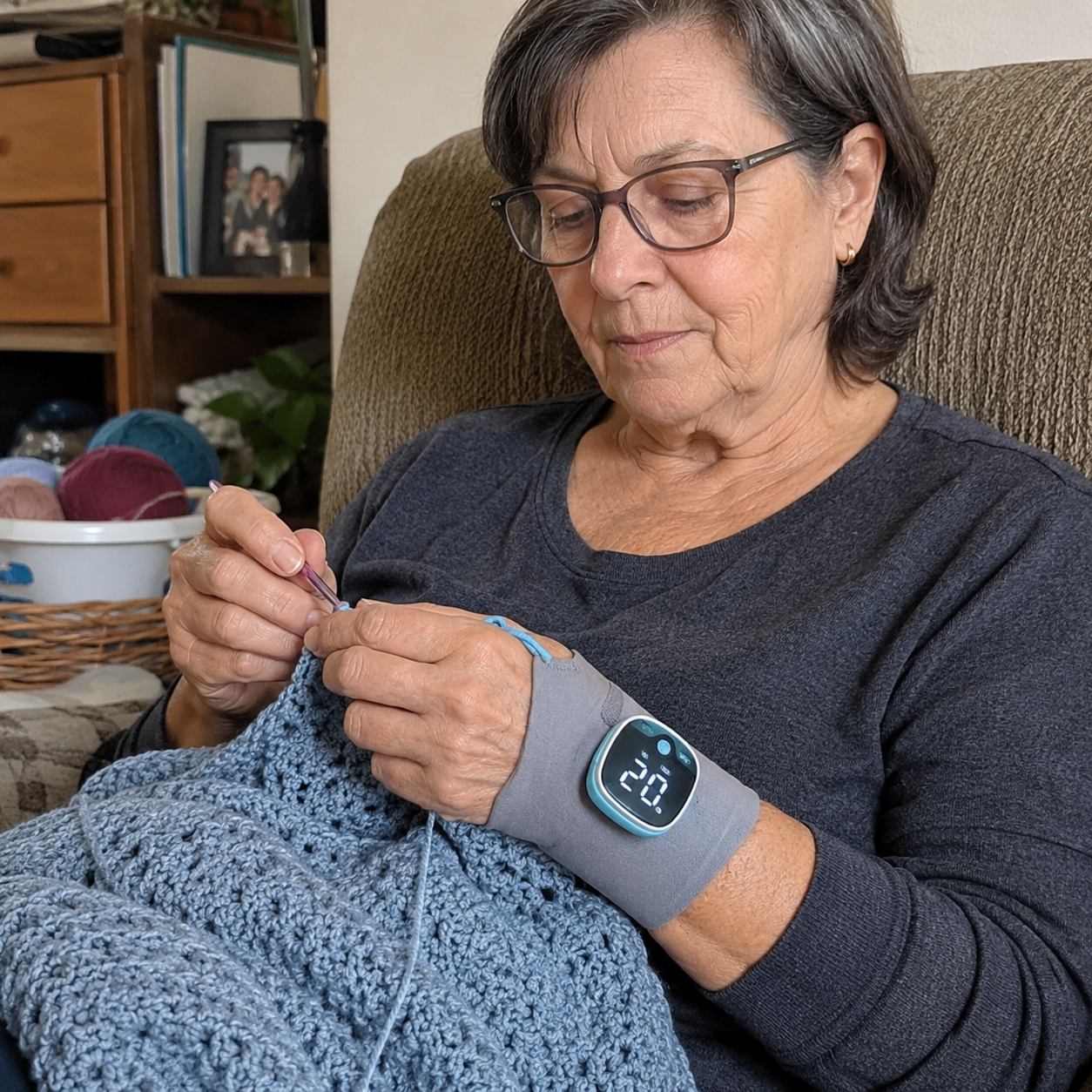 ECDF Electric Hand & Wrist Massager with Heat