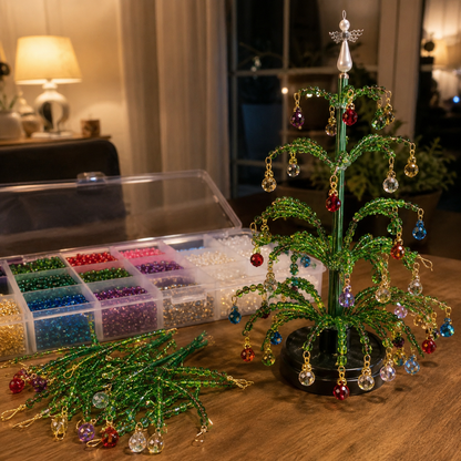 DIY Beaded Christmas Tree Kit