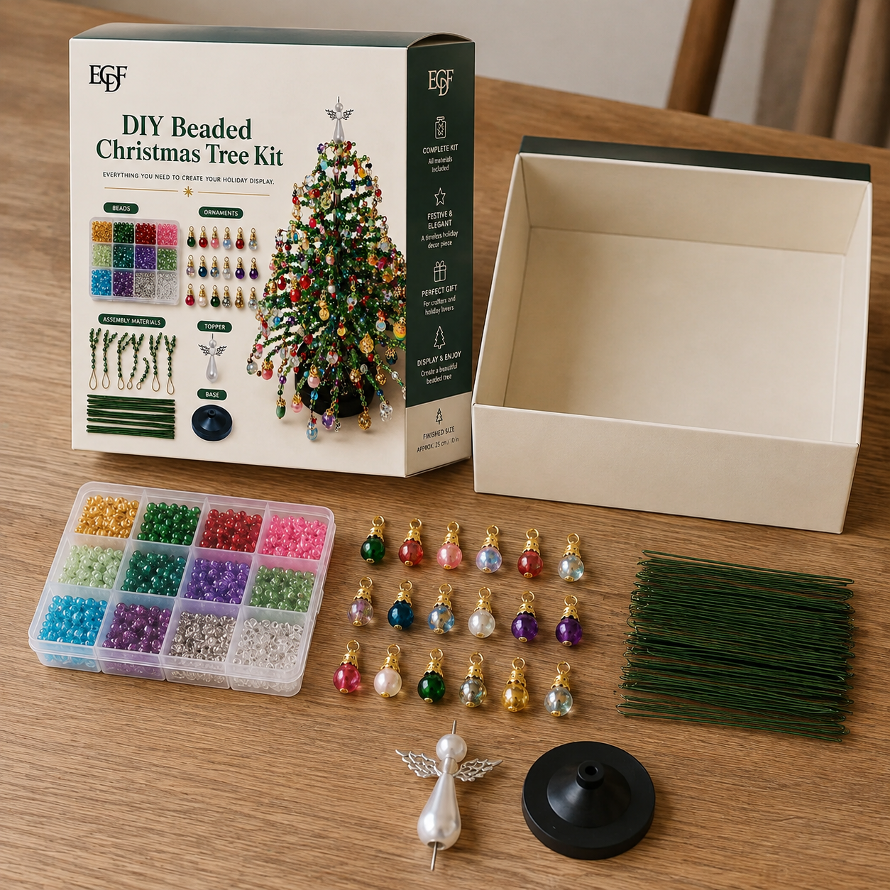 DIY Beaded Christmas Tree Kit