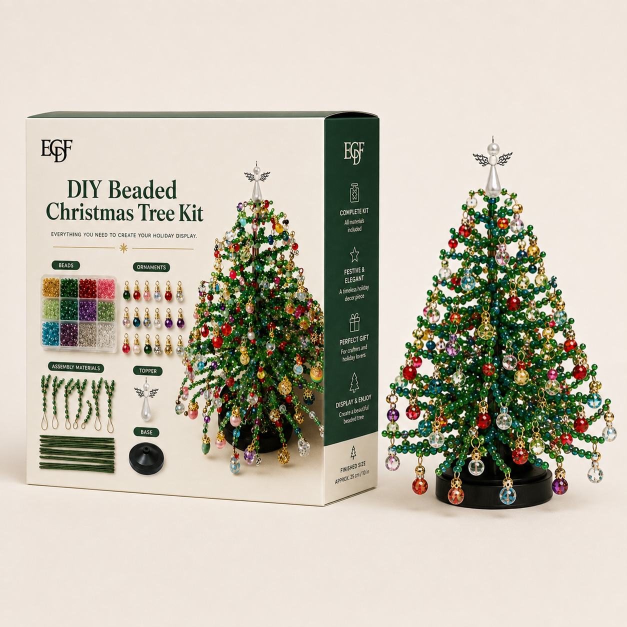 DIY Beaded Christmas Tree Kit